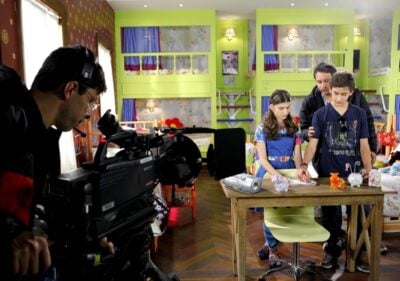 Filipe Bragança e Giovanna Grigio em cena de Chiquititas. (Foto: Reprodução / SBT)