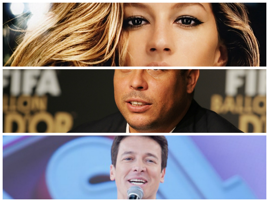 Eles ganham uma fortuna só em publicidade (Fotos: Reprodução)