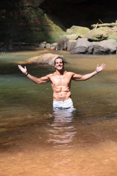 Álvaro Garnero gravando nova temporada do '50 por 1'