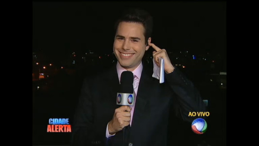 Luiz Bacci apresentou o jornalístico