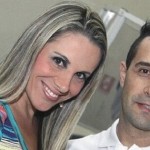 Faby Monarca e seu ex-Marcos Oliver