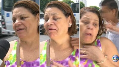 Mulher é assaltada em frente as câmeras do RJTV﻿