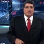 Datena usa óculos em seu programa e fala sobre sua doença