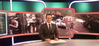 Apresentador do “Jornal do SBT”, Marcelo Torres afirma que não comete exagero ao pedir maquiagem
