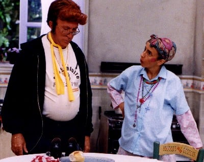 Gorete Milagres e Moacyr Franco em 