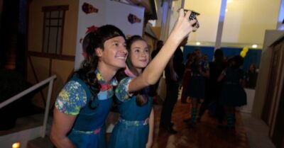 Rodrigo Faro se veste de “Chiquitita” e deixa clima tenso na Record