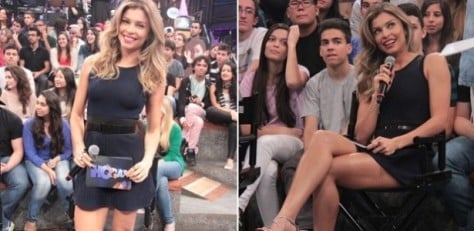 Grazi comandou o programa do próximo sábado