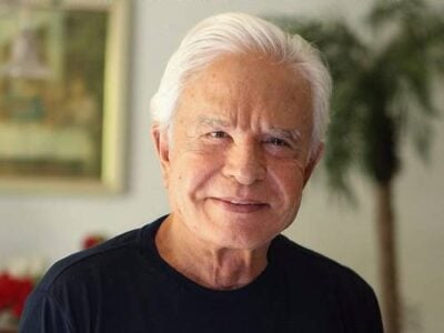 O ex-apresentador Cid Moreira. Foto - duvulgação.