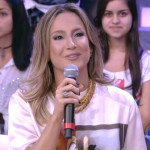 Claudia Leitte no programa do Luciano Huck (Foto: Reprodução/Globo)