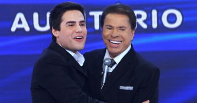 Bacci já foi do SBT e abraçou Silvio Santos (Foto reprodução)