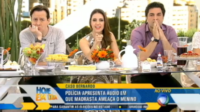 Os apresentadores estão de saída (Foto: Reprodução)