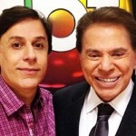 Tom Cavalcante ao lado de Silvio Santos (Foto: Instagram)