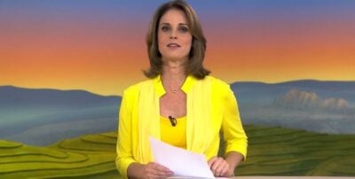 Helen Martins, apresentadora do Globo Rural; programa demorou dois anos para responder telespectador