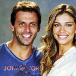 Henri Castelli e Grazi Massafera na novela Flor do Caribe que está de volta (Foto: Reprodução/Globo)