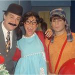 Rodrigo Scarpa, Sabrina Sato e Emílio Surita (Foto: Divulgação)