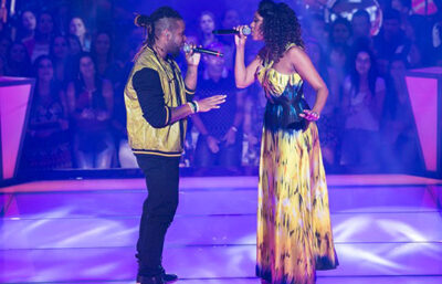 Amarildo e Vanessa assumem namoro (Foto: Reprodução)