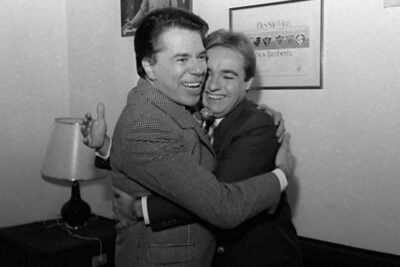 Gugu Liberato e Silvio Santos (Foto: Divulgação)