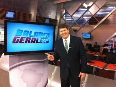 Rodrigo Pagliani, da RecordTV SP, aparece com frequência em rede nacional (Foto: Divulgação)