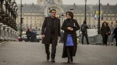 Gloria Pires e Cássio Gabus Mendes gravaram em Paris (Foto: Divulgação)