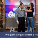 Apresentador participou do programa "Mulheres" desta sexta-feira (5). (Foto: Reprodução/Facebook/tvgazetaoficial)