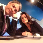 William Bonner e Renata Vasconscellos (Foto: Divulgação/Facebook)