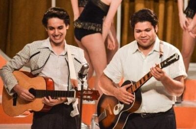 George Sauma (Roberto) e Robson Nunes (Tim) em cena do filme
(Foto: Divulgação)
