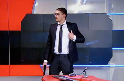 Homem armado invade jornal ao vivo em emissora holandesa