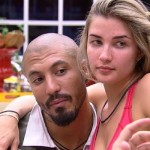 Fernando e Aline no "BBB15" (Foto: Divulgação/Globo)