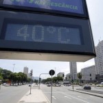 Termômetro registra 40ºC no Rio de Janeiro. (Foto: Divulgação)