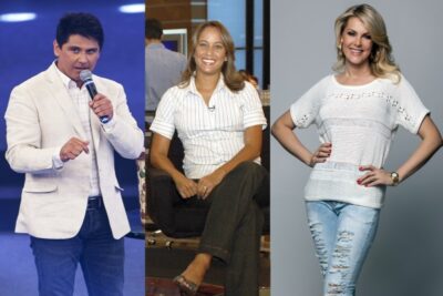 Novo trio de apresentadores do 
