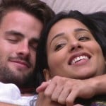 Rafael e Talita durante confinamento do "Big Brother Brasil"