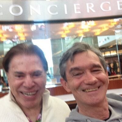 Silvio Santos e Serginho Groisman (Foto: Reprodução /Instagram)
