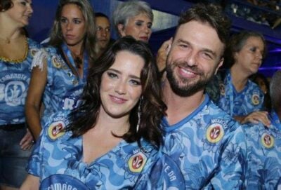 Fernanda Vasconcellos e Cássio Reis (Foto: Marcello Sá Barretto/Ag News)