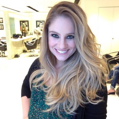 Juliana Baroni está com novo visual (Foto: Reprodução)