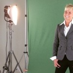 Xuxa gravou a primeira chamada do novo programa (Foto: Divulgação)