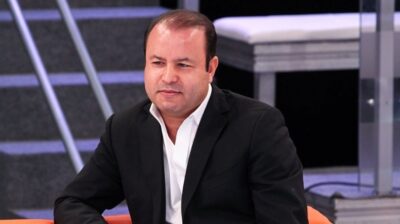 Vildomar Batista na coletiva do 