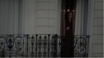 José Alfredo apareceu como fantasma (Foto: Reprodução)