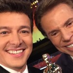 Durante o “Troféu Imprensa”, Silvio Santos entrega o programa para Rodrigo Faro apresentar