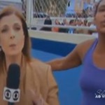 Vídeo da Hora: Mulher invade link ao vivo do “SPTV” e acusa Dilma