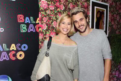 Paloma Duarte e Bruno Ferrari, quando estavam na Record (Foto: Divulgação)