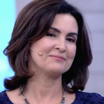 Fátima não segurou a emoção no programa (Foto: Reprodução)