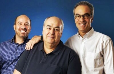 José Roberto, Roberto Irineu e João Roberto, donos da Globo (Foto: Divulgação)