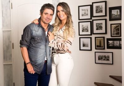 João Kléber ao lado da ex, Eliana Amaral (Foto: Reprodução/Ego)