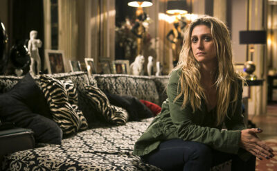 Amora Mautner nos estúdios de 