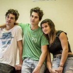 José Vithor, Nicolas Prattes e Giulia Costa (Foto: Alex Carvalho)
