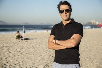 Cláudio Lins ganhou mais uma chance na Globo e participou de Malhação.
(Foto: Globo/Inácio Moraes)