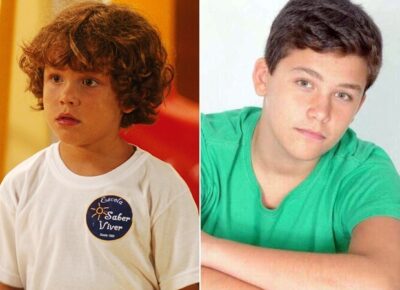 Antes e depois de Gabriel Kaufmann (Foto: Montagem)