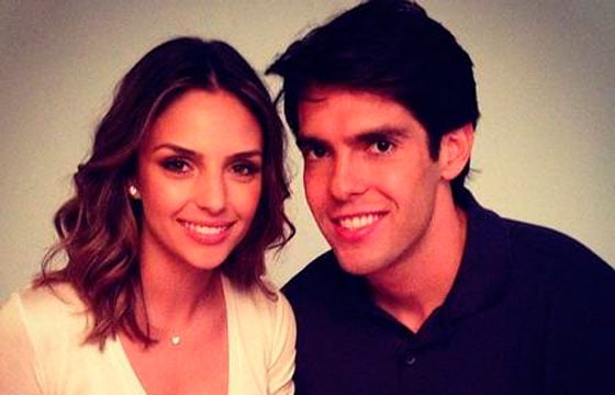 Kaká e Carol Celico (Foto: Reprodução)