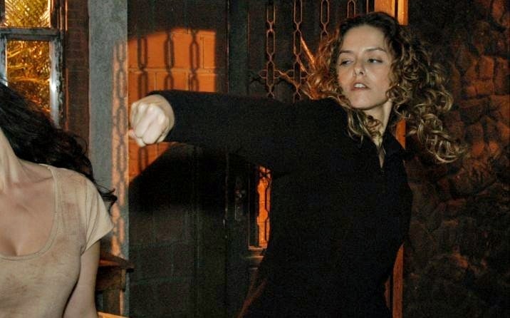 Bianca Rinaldi (Maria) em cena de Caminhos do Coração (Foto: Divulgação)