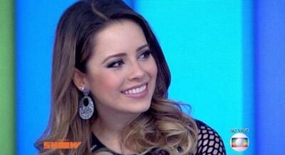 Sandy foi a convidada do 